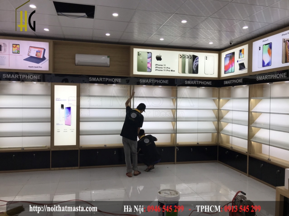 thi cong le trinh store 14